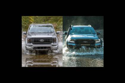 Ford Ranger lội nước tốt hơn F-150 - Xe đắt tiền không phải lúc nào cũng vượt trội hơn 'xe cỏ'